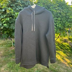 Helmet Lang - Neoprene Mens Hoodie with zippers